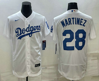 Men's Los Angeles Dodgers #28 JD Martinez White Flex Base Stitched Baseball Jersey,We sell and wholesale Men's Los Angeles Dodgers #28 JD Martinez White Flex Base Stitched Baseball Jersey on line form chian!